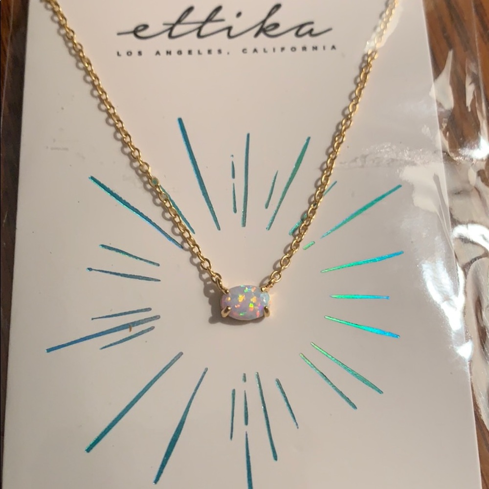 Ettika opal necklace new in package